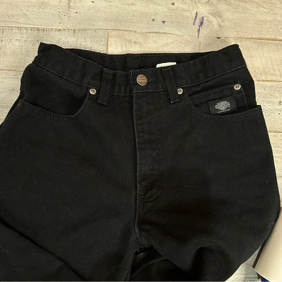 Harley-Davidson Bootleg McJean Classic‎ Long Black Denim Jeans